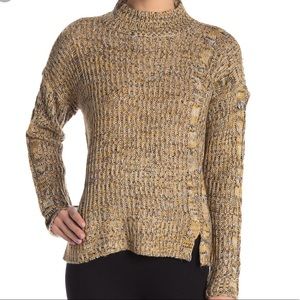 Romeo & Juliet Couture Distressed Sweater